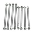 thumbnail image 5 of 8PCS Metal Full Car Tie Rod Tie Lever Link Pull Rod for MN86 Series Model Upgrade CarSilver, 5 of 8