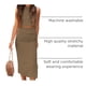thumbnail image 4 of Conjunto de Mujer PRETTYGARDEN Top Camel y Falda Midi Talle S, 4 of 9