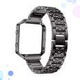 thumbnail image 1 of FONDOTIN Premium Black Watchband Compatible with Fitbit Blaze Comfortable Watch Strap, 1 of 5