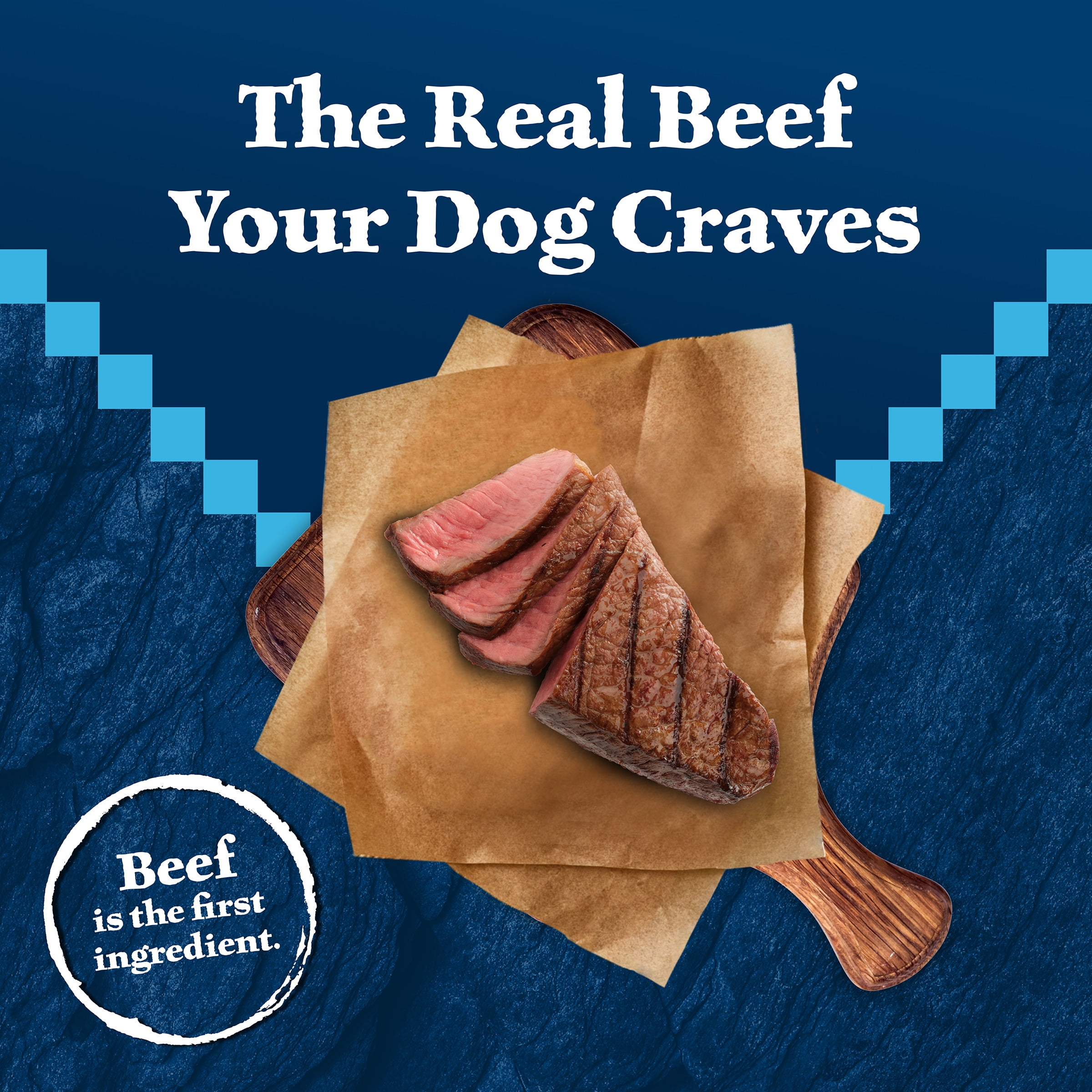 Blue Buffalo Wilderness Rocky Mountain Recipe High Protein Large Breed Adult Dry Dog Food, Natural Ingredients Plus Wholesome Grains, Red Meat, 22 lb. Bag