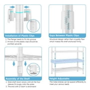 VIPEK V2S Garment Rack 4 Tiers Heavy Duty Clothes Rack Max Load 700LBS, White