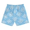 thumbnail image 7 of FORMRS Boys Swim Trunks Quick Dry Mesh Liner Boardshorts Sizes XS-XL, Snowflake Pattern, 7 of 7