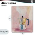 thumbnail image 4 of Stupell Industries Mid-Century Vintage Coffee Maker on Pink Canvas Art, 16 x 20, by The Prints Vibe, 4 of 8