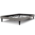 thumbnail image 5 of King Size Bed Frame 14 Inch Platform Bed Modern Grey Upholstered Bed, 5 of 7