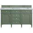 thumbnail image 6 of James Martin Vanities 650-V60d-3Car Brittany 60" Double Basin Poplar Wood Vanity Set -, 6 of 7