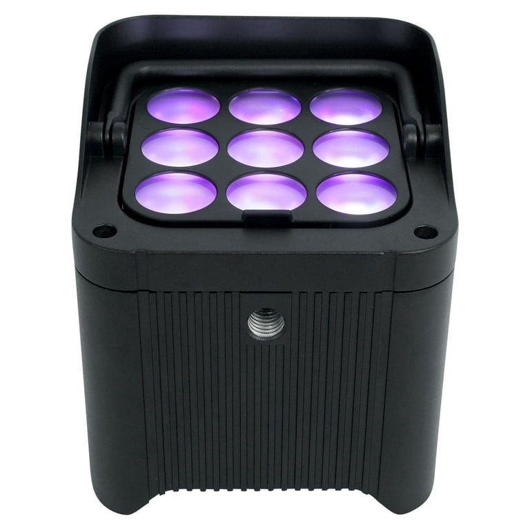 5) Chauvet Freedom Par H9 IP RGBAW+UV Wireless DMX Battery Wash