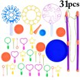 thumbnail image 2 of Bubble Wand Set Funny 31PCS Creative Star Bubble Blower Wand Bubble Maker Toy, 2 of 10