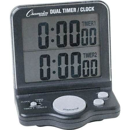 - Champion Sport, CSIDC100, s Dual Jumbo Display Timer, 1, Black