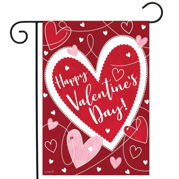 Briarwood Lane Heart Toss Garden Flag