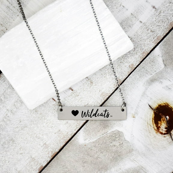 Fan Frenzy Gifts Weber State Wildcats Officially Licensed Bar Necklace