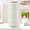 thumbnail image 5 of XYCCA Leather Hand Sew Flat Wax Thread Sewing Line for Hand Sewing Accessories(Beige)-081901, 5 of 5