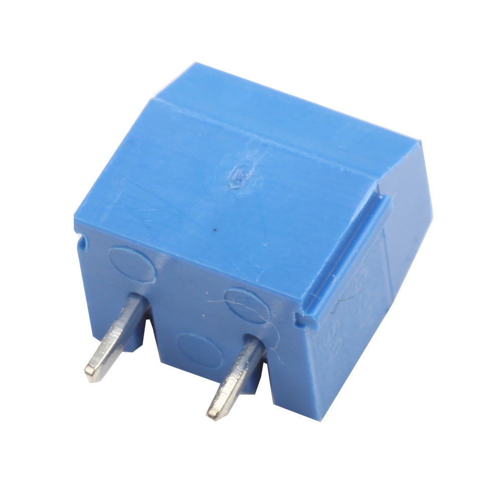 3pcs  5.08-301-2P 301-2P 100PCS 2 Pin Screw Terminal Block Connector 5mm Pitch