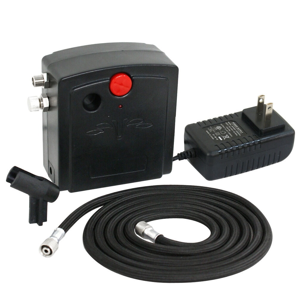 ZenStyle Airbrush Kit Mini Portable Air Compressor Hose Makeup, Cake, Tattoo, Nail, Hobby