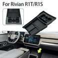 thumbnail image 6 of ABS Black Center Console Storage Box Organizer Tray For Rivian R1S R1T, 6 of 9