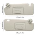 thumbnail image 2 of Parasol para coche, Panel de visera Interior para coche, para Chevrolet Sonic 12-19 Spark 13-16, 2 of 9