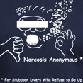 thumbnail image 3 of CafePress - Narcosis Anonymous Men's Fitted T Shirt (Dark) - Men's Fitted T-Shirt, 3 of 4
