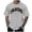C148/Light Gray764, variant on Mens Tee Shirts Leopard Letter Print Solid Color Short Sleeve Crew Neck Loose Fit Soft Breathable for Summer Workout Versatile Tees,Black,L4