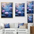 thumbnail image 4 of Designart "Mysterious Depths Beach Photo I" Floral & Botanical Floater Framed Canvas Print, 4 of 7