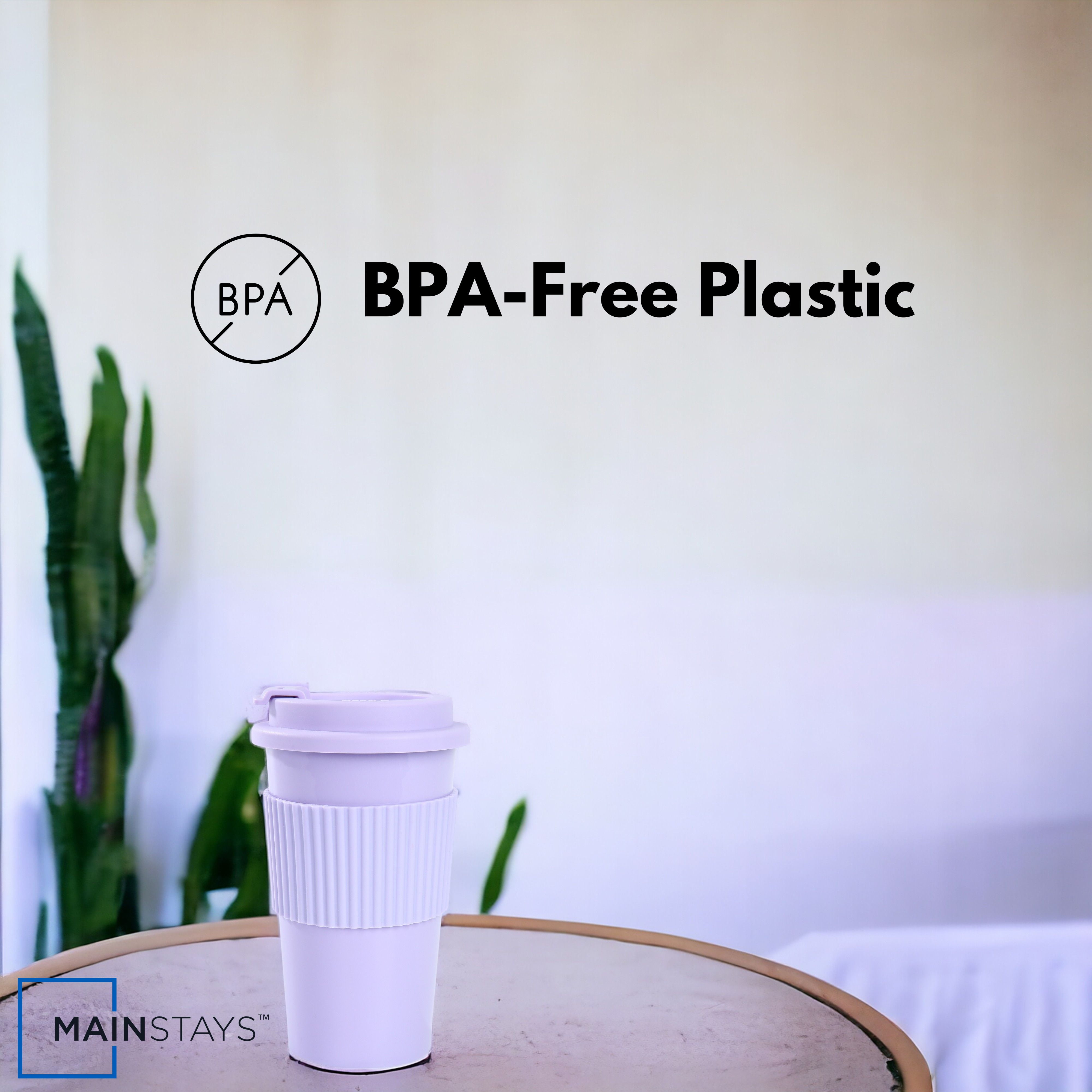 (2 pack) MS $1 COFFEE CUP LILAC WITH TPU HOLDER