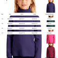 thumbnail image 2 of EnJoCho Children Unisex Solid Color T-Shirt Kids School Unifor𝗆 Long Sleeve Turtleneck T-Shirt Boys Long Sleeve Thermal Turtle Neck Sweater for Kids 4T-16 Years Soft Warm Under Shirts, 2 of 4