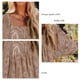 thumbnail image 2 of Tops Casuales Para Mujer, Blusa De Cuello Cuadrado Elegante Amigable Con La Piel Para Club Para Mujer Para El Trabajo ANGGREK No, 2 of 6