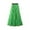 Green, variant on Daznico Women's Summer High-Waisted Fairy Ruffle Skirt, Mid to Long Wavy Mesh Half Skirt, Flowing and Lightweight,Size One Size
