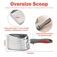 thumbnail image 4 of Stainless Steel Cat Litter Scoop, Metal Cat Litter Scoop, Kitty Metal Scooper, Sturdy Mesh Scooper for Clumping Cat Litter, Silver, 4 of 8