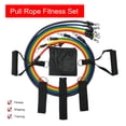 thumbnail image 4 of Labymos 5Pcs/Set Resistance Band Fitness Puller Multi-functional Muscle Strength Yoga Training Rope Resistance Belt Integrate Exersice, 4 of 7