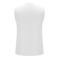 thumbnail image 6 of Men's Tank Tops Muscle Gym Tank Top Fashionable Men's V neck Lace Up Printed Embroidered Sleeveless Top Summer Workout Gym Shirts, 6 of 7