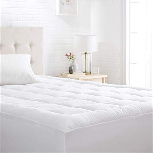 18 Inch Deep Queen Basics Hypoallergenic Quilted Mattress Topper Pad Cover 18 Inch Deep Queen Basics Hypoallergenic Quilted Mattress Topper Pad Cover