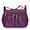 Purple, variant on Women Shoulder Bags Cross Body Bag Handbags Tote Bag with Adjustable Handles - Purple