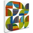 thumbnail image 2 of Trademark Fine Art "Quarter Rounds 6.0" Canvas Art by Michelle Calkins, 2 of 3