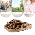 thumbnail image 5 of LORDFON Open Toe Fuzzy Womens Slippers Fluffy House Slippers with Memory Foam, 5 of 6