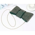 thumbnail image 4 of Rhinestone Evening Clutch Purses for Women Bowknot Tote Bags Shiny Shoulder Crossbody Bag Handbags Dinner Party Wedding, 4 of 7