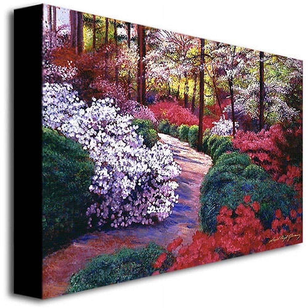 Trademark Art "April Beauties" Canvas Wall Art by David Lloyd Glover