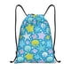 thumbnail image 1 of Fotbe Starfish Bolsa Mochila con Cordón Estampada, Bolsa de Gimnasio Deportiva, Bolsa Cinch, Bolsa con Cordón para Hombres y Mujeres-Medium, 1 of 6
