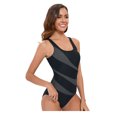 thumbnail image 4 of Top-kevin Women's One Piece Boyleg Swimsuits Full Coverage Athletic Bathing Suits Modest Swimwear for Water Aerobics, 4 of 15