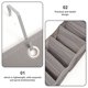 thumbnail image 3 of unbranded Bolsa De Almacenaje Para Colgante En Tela Oxford Con 8 Compartimentos, 3 of 6