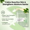 thumbnail image 3 of Mascarilla facial Ashlyn Green Tea con colágeno calmante con ácido hialurónico, 3 of 7