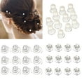 thumbnail image 5 of Anvazise 12x Wedding Bridal Hair Pins Rhinestone Twists Coil Flower Swirl Spiral Hairpins, 5 of 13