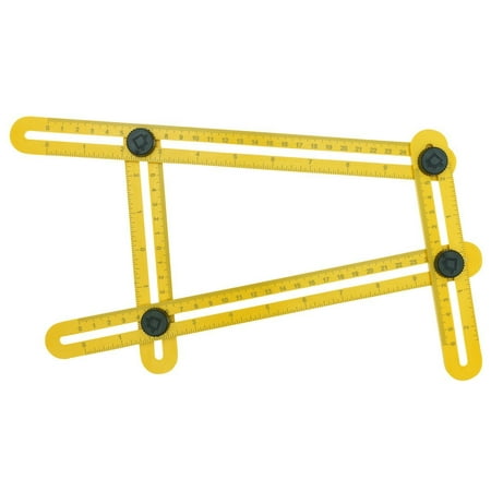 Knot Template - 836 Angle-izer Template Tool, All Forms for Knobs Angles Premium Metal Pro Builders Template Measures and FormsGreat MultiAngle 836 Angleizer Tool Ultimate.., By General Tools