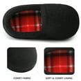 thumbnail image 3 of Berhood Boys Slippers Comfy Indoor Outdoor House Slipper Shoes for Little Big Kids Black Size 9-10, 3 of 7