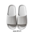 thumbnail image 2 of Mecorevxz Women Men Summer Mens Womens Slippers Soft Shower Flops with Thick Sole for Shower Bathroom Pool Beach(Gray,38), 2 of 8
