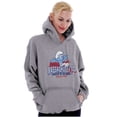 thumbnail image 4 of Massachusetts MA Accent Funny Smurfs Unisex Plus Size Hoodie Brisco Brands 5X, 4 of 6