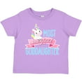 thumbnail image 3 of Inktastic Most Magical Goddaughter Cute Unicorn Girls Toddler T-Shirt, 3 of 5