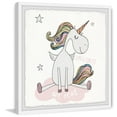 thumbnail image 2 of Marmont Hill Believe Unicorns Are Real Framed Wall Art, 2 of 6