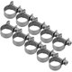 thumbnail image 1 of 10 paquetes de abrazaderas de manguera de combustible de acero inoxidable de alta resistencia de 6 mm a 20 mm, tamaño opcional para plomería (14-16 mm), 1 of 5