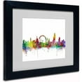 thumbnail image 2 of Trademark Fine Art "London England Skyline V" Canvas Art by Michael Tompsett, Black Frame, 2 of 3