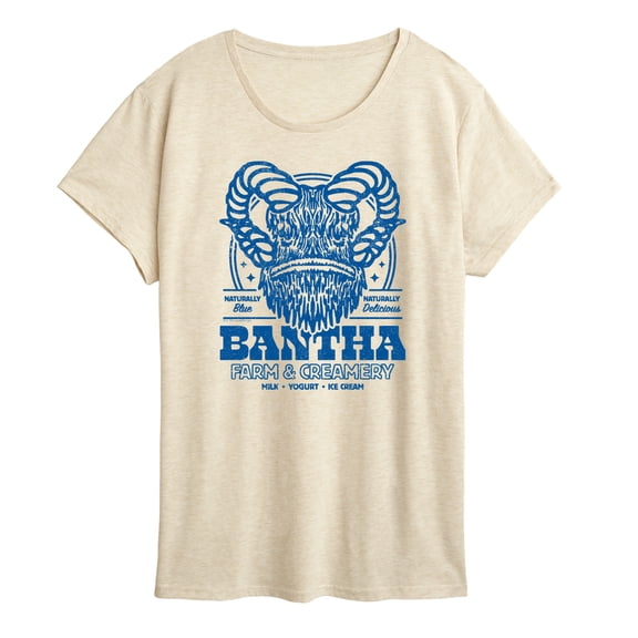 Star Wars - Bantha Farm And Creamery Women's Short Sleeve Graphic T-Shirt