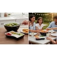 thumbnail image 4 of Set Ensaladera y Botanero 2 en 1 Resistente | Organizador de Botanas con Compartimentos | Ideal para Fiestas, Cocina, Picnics y Snacks en Casa | Práctico, Ligero y Duradero (Negro), 4 of 4
